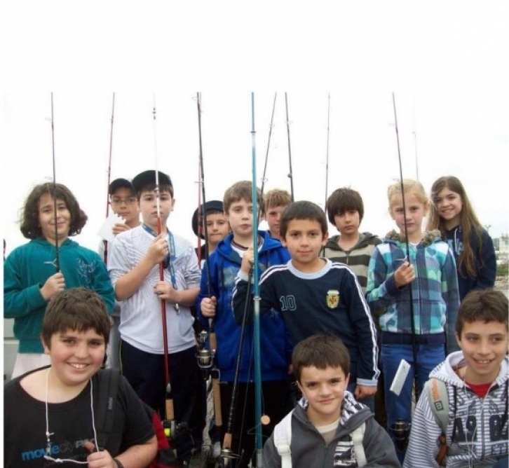 Inicia el curso de la Escuela de Pesca para Niños