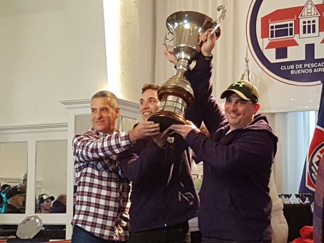 El Club de Pescadores Olivos obtuvo la Copa Challenger "Joaquín Rocca Rivarola"