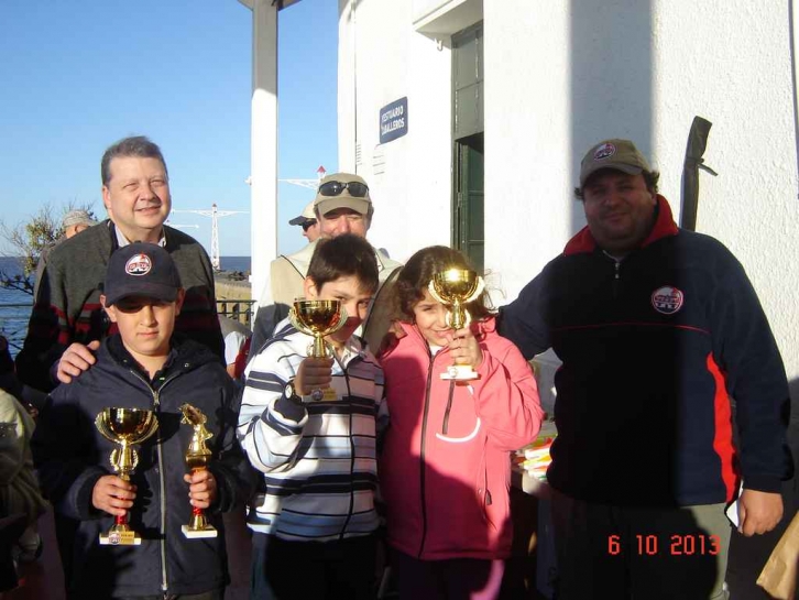 Club del Niño Pescador. Primer Concurso de la temporada.