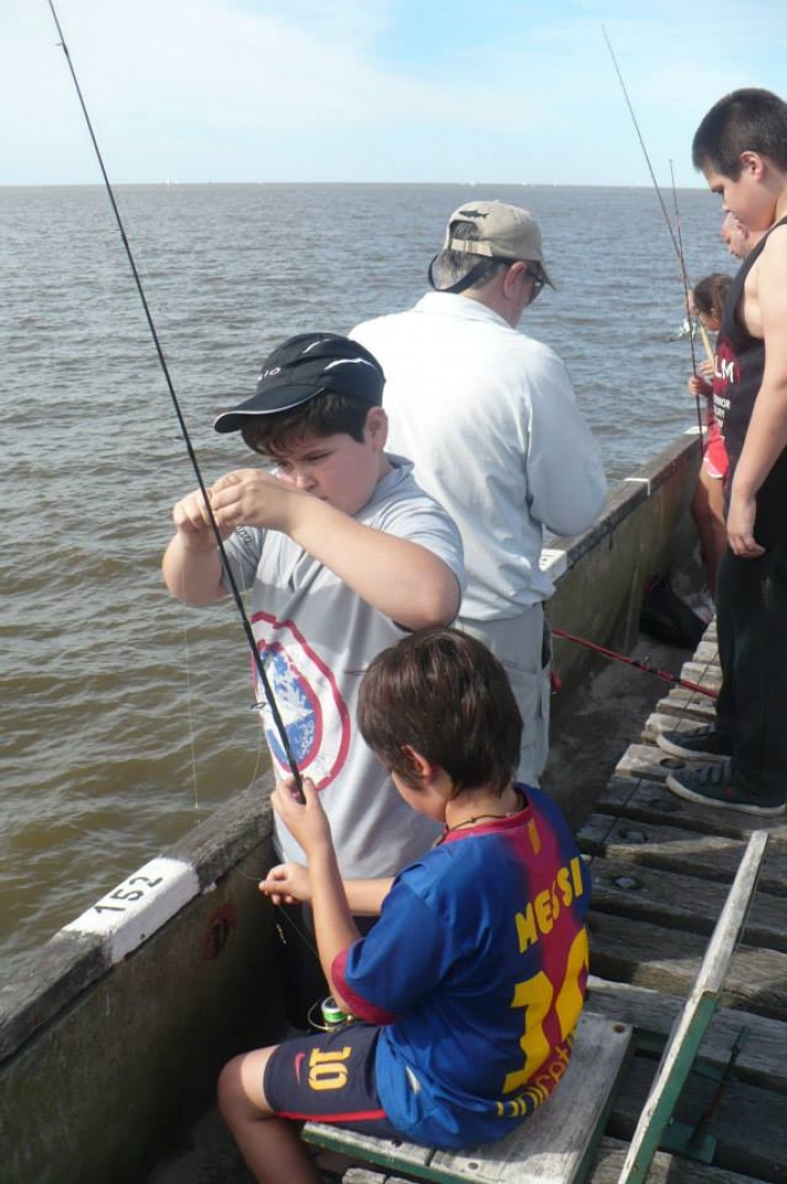 Un sábado en la Escuela de Pesca para Niños