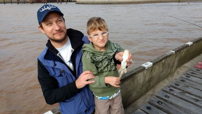 Nicolás y su papá