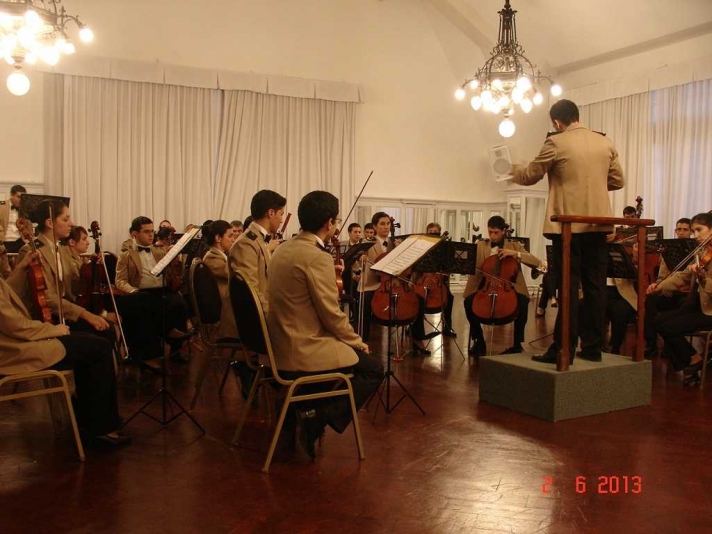 Concierto en el Club de la Orquesta Sinfónica de la Prefectura Naval Argentina