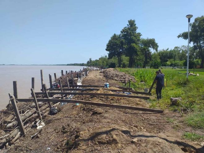 Seguimos trabajando fuertemente en la Sede Guazú para defender la costa