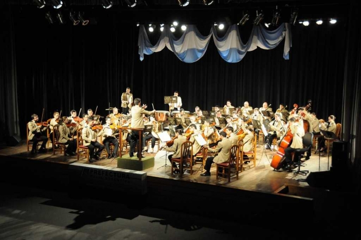 Programa del Concierto de la Orquesta Sinfónica de la Prefectura Naval Argentina