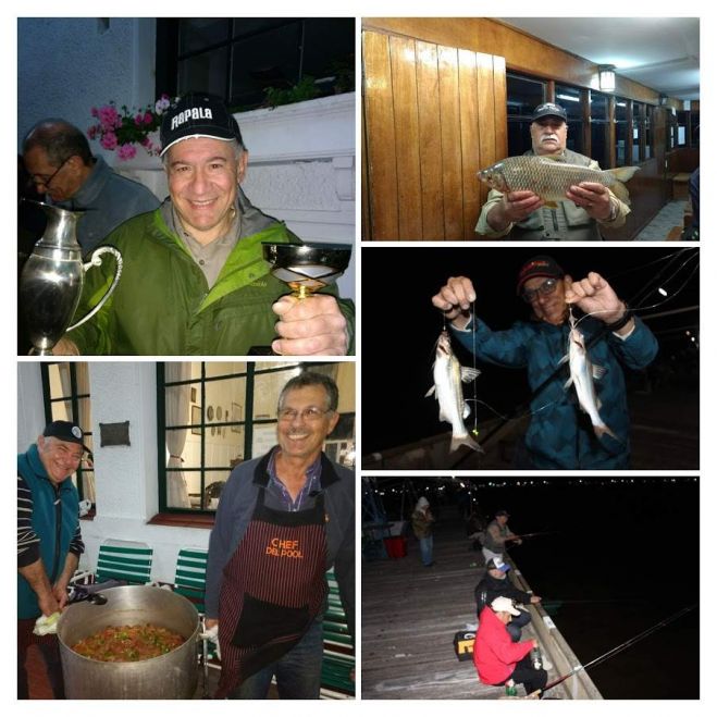 El viernes ... una noche de pesca a la pieza mayor, cena y Copas Challenger