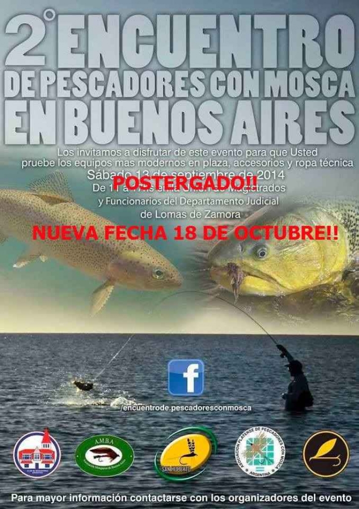 2º Encuentro de Pescadores con Mosca, en Buenos Aires