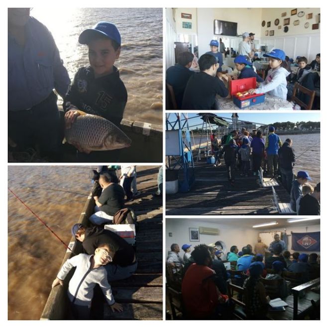 El sábado comenzó un nuevo curso de la Escuela de Pesca para niños