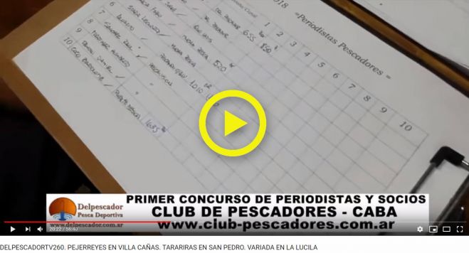DelPescador TV: cobertura del Pieza Mayor del 9 de noviembre