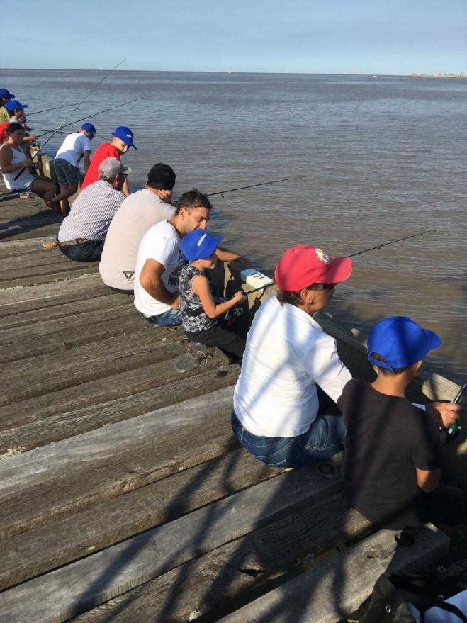 Comenzó el primer curso 2019 de la Escuela de pesca para Niños